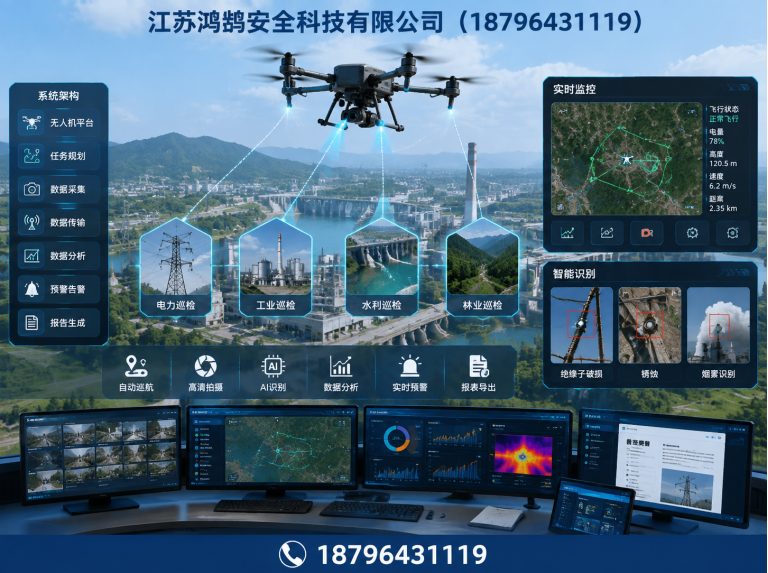 淮安无人机巡检系统展示图