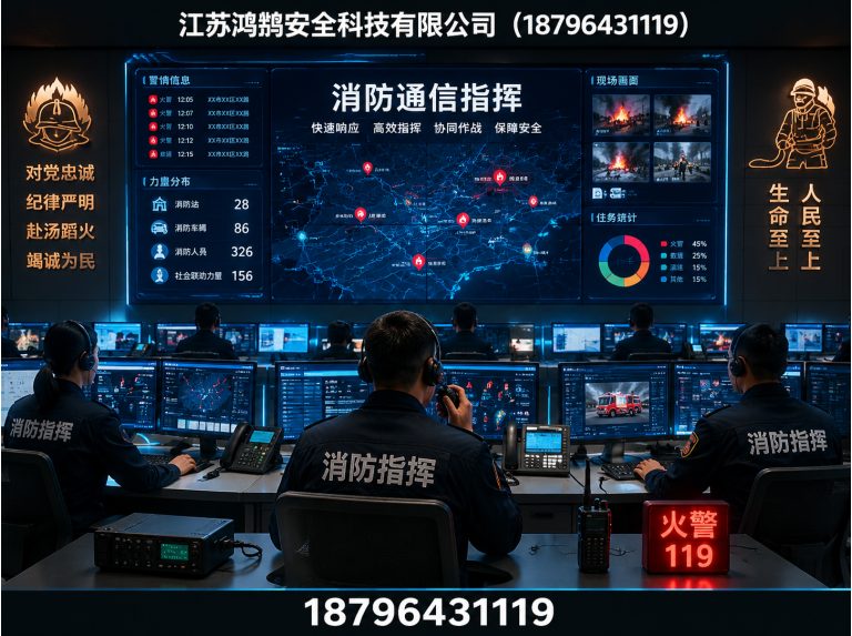 淮安智慧消防系统展示图